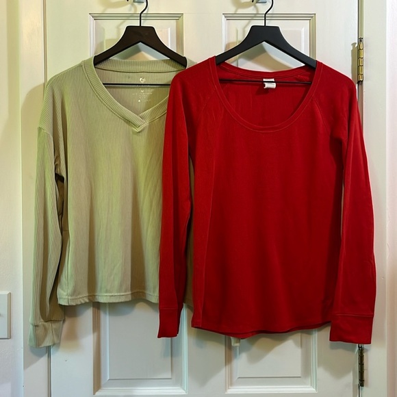 Bundle - Loungewear Long Sleeve Shirts - Size Medium - Picture 1 of 12